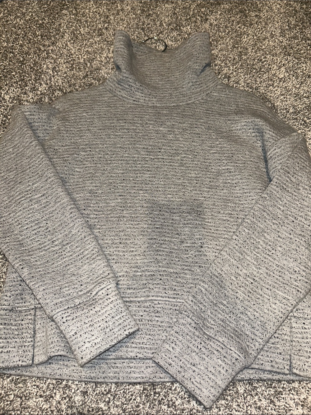 NWOT CALIA by Carrie Underwood Light Gray Turtleneck Sweater